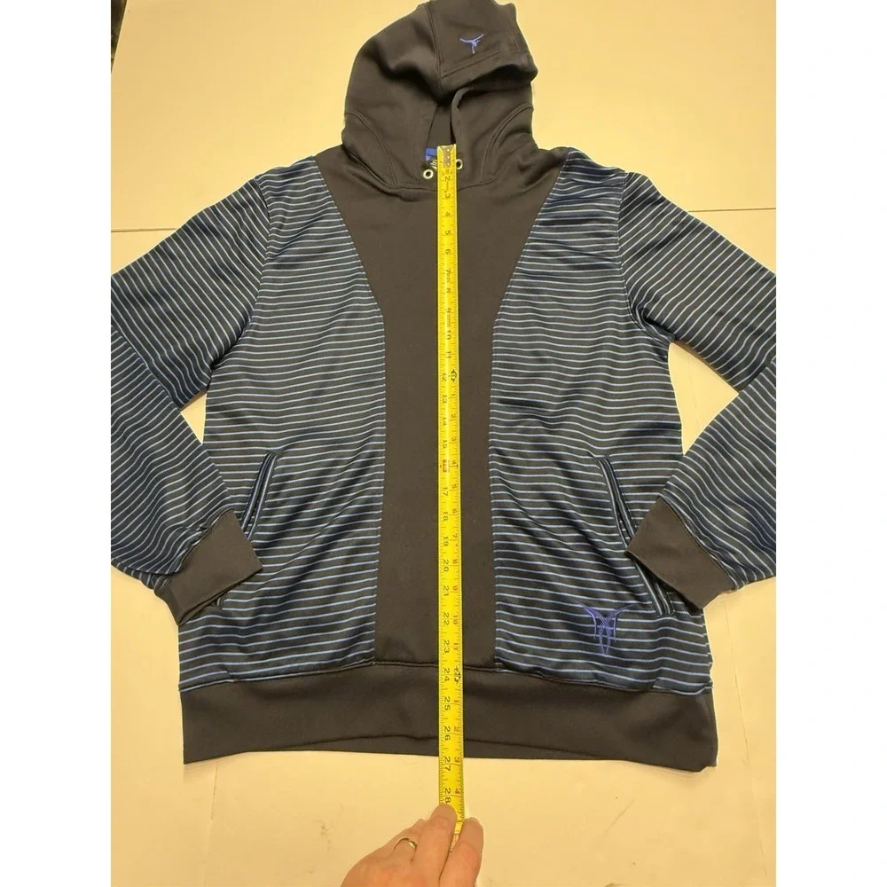 Nike Air Jordan Hoodie Carmelo Anthony‎ Large Pullover Blue Stripe